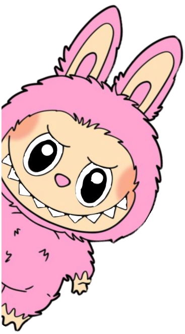 Labubu Assustado